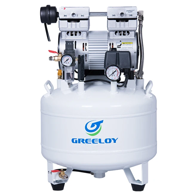Одобренный CE грелой бесшумный стоматологический компрессор 1Hp