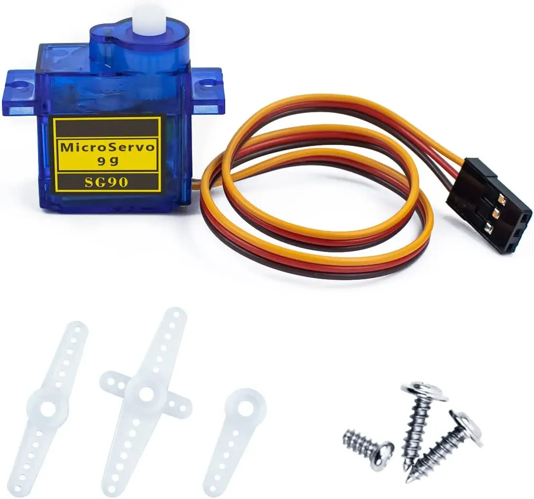 Aismartlink  Servo Motors SG90 9G Micro Servo for RC Robot Helicopter Airplane Boat Remote Control Toys, Servo Project