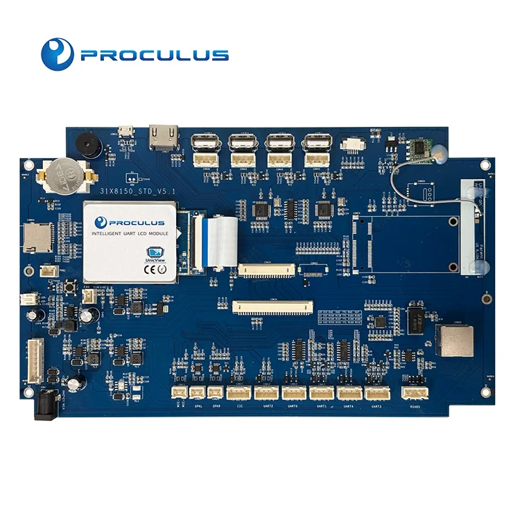 Proculus 15 inch Industrial 1024 *768  android board with touch screen support WIFI touch screen tft LCD Module