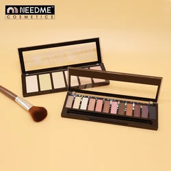 Custom Made Private Label Eye shadow palette plastic case and container customize