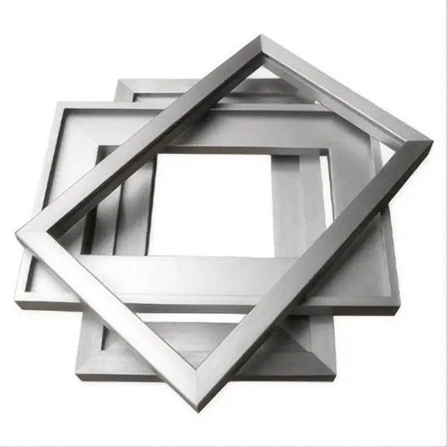 High quality custom wall mounted aluminum picture frame soft film drawing led inner light  a frame sign