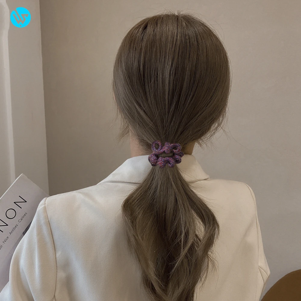 Fashion Autumn And Winter Hair Coil For Women Cheap Hair Accessories For Lady Girls Hair Tie