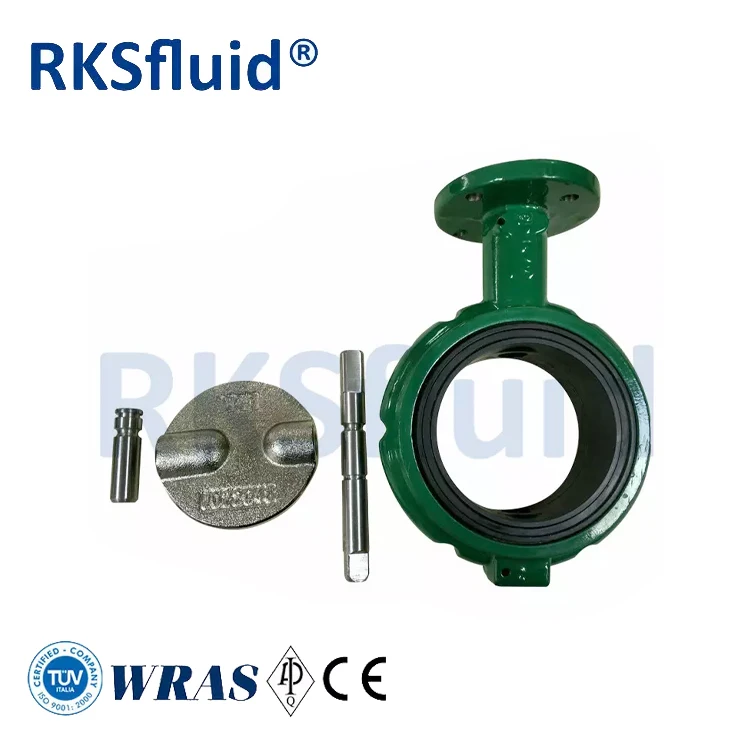 butterfly valve fmc weco similar style ductile iron short neck butterfly valve 4 inches