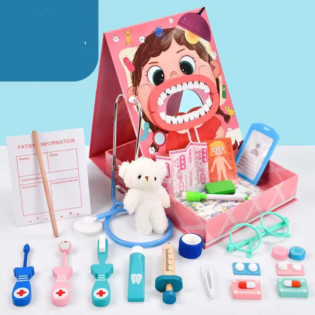 Unisex Doctor Play set Mini Plastic Toy Set for Babies Featuring a Fun and Educational Doctor Toys