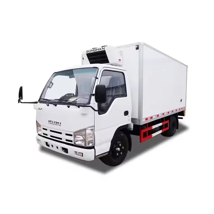 1SUZU 4x2 8 Ton Light Duty Refrigerated Box Van Refrigerator Truck for Sale