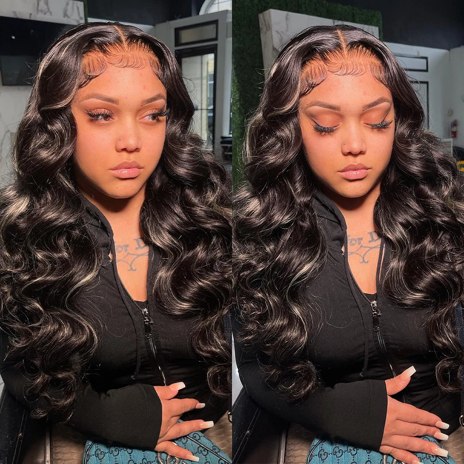 Glueless Barrel Curls New Body 5 X 5 Lace Closure Wig 180 Density Real Remy Natural Black Human Hair Pre Plucked With Baby Hair