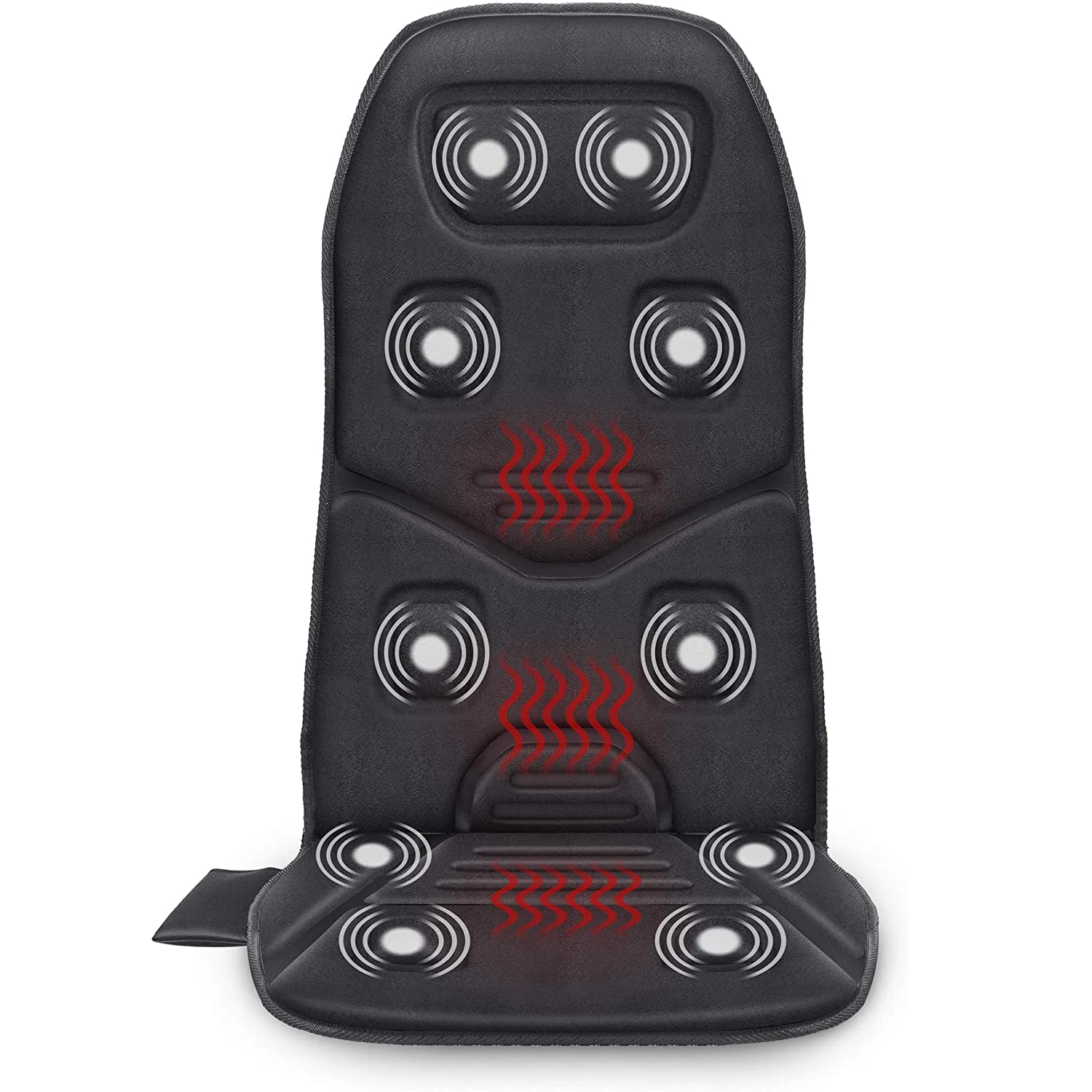 
10 Vibration Motors Seat Warmer, Back Massager for Chair, Car massage seat cushion 
