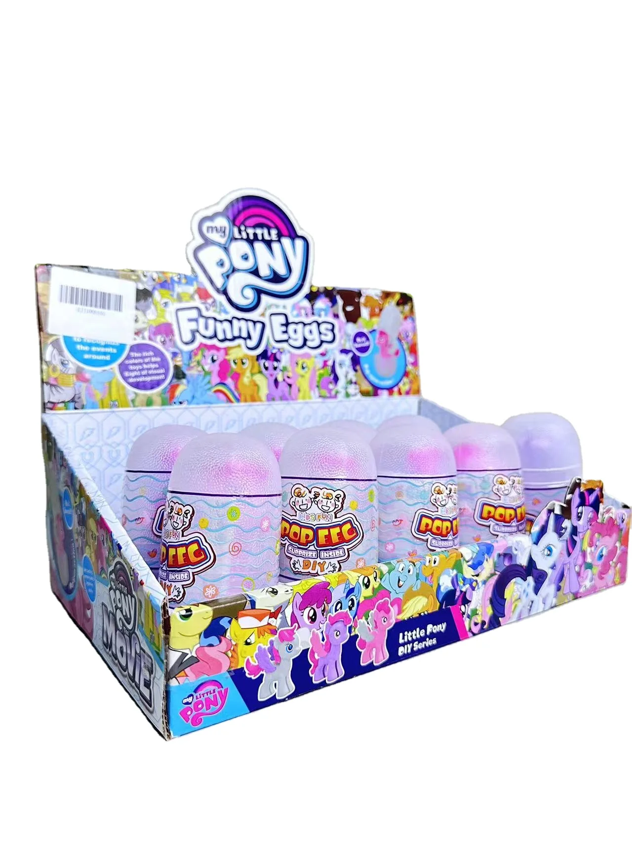 Rainbow Unicorn Fun Fashion Play Blind Box PVC Drop Injection Molding Rubber Doll Creative Desktop Decoration Candy Toys