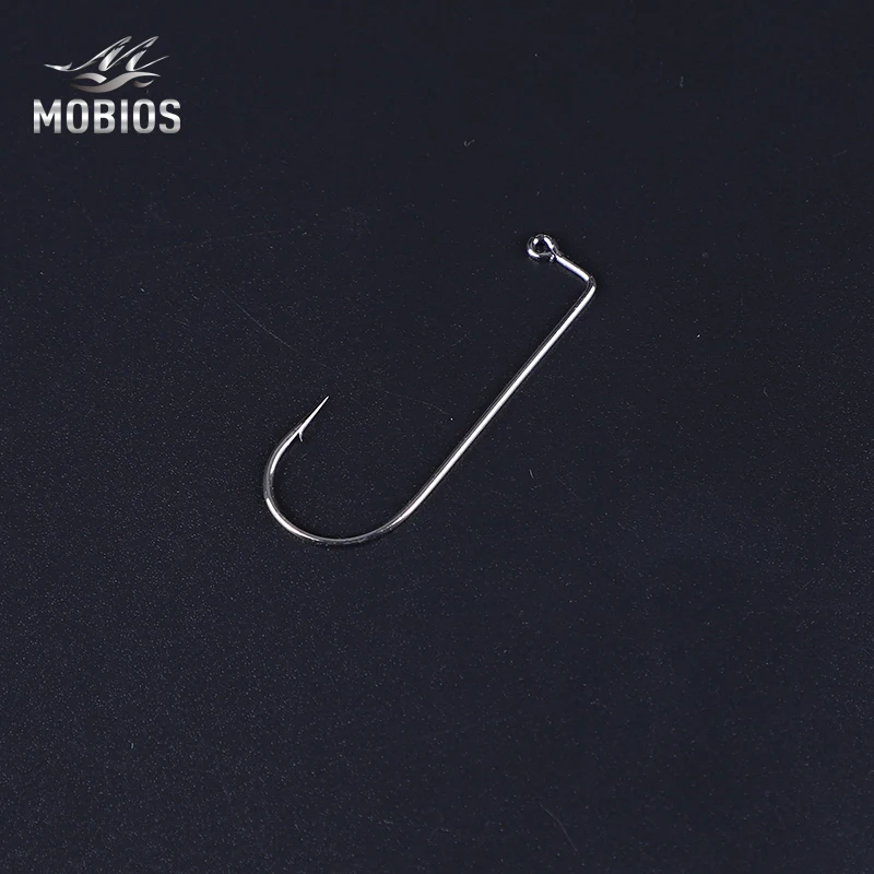 MOBIOS 8 # - 6/0 нержавеющий рыболовный крючок с головкой для червя из высокоуглеродистой стали HW602