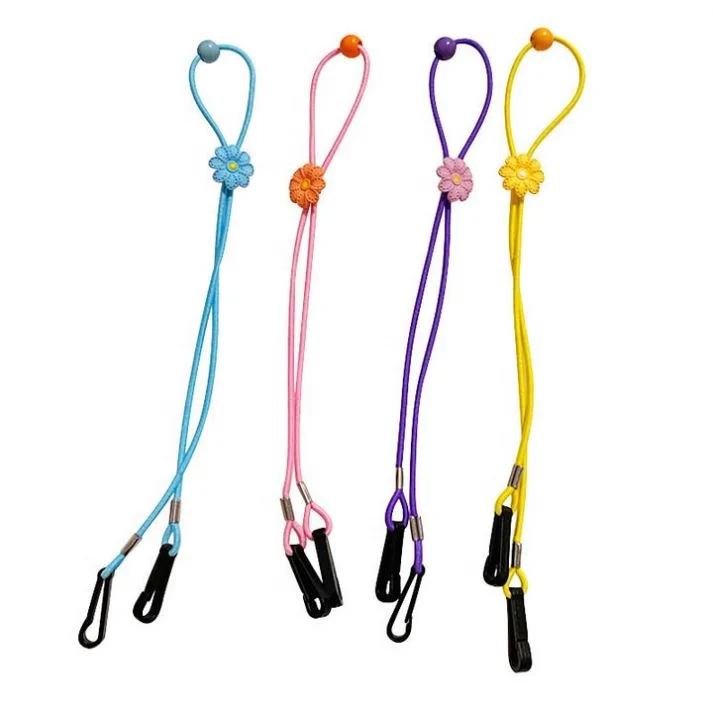 
Colorful Cartoon Double Hook Lanyard Masking Storage 