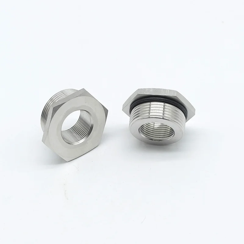 Wholesale Cheap High Precision Mechanical Machining Turned Parts Nickel Plated Hex Nuts