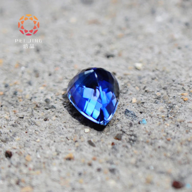 Real Sapphire Gemstone Hpht Synthetic Sapphire Gemstones Ruby Stone Real Blue Stone