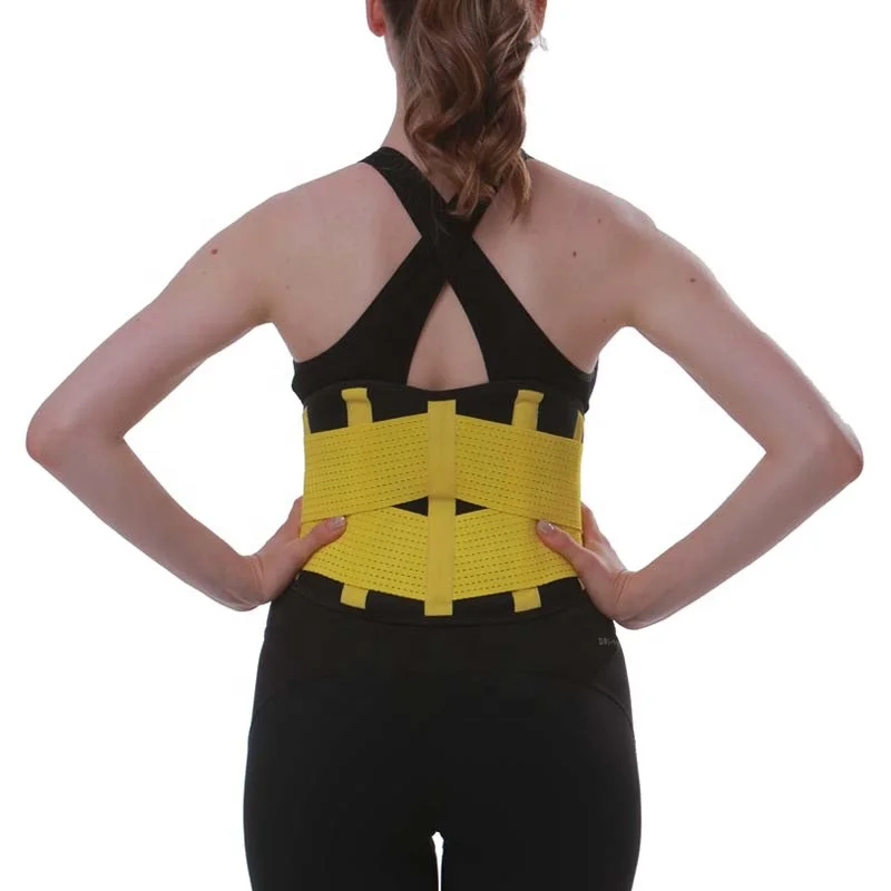 2021 new Multiple Color Neoprene Back Waist Support Belt for women