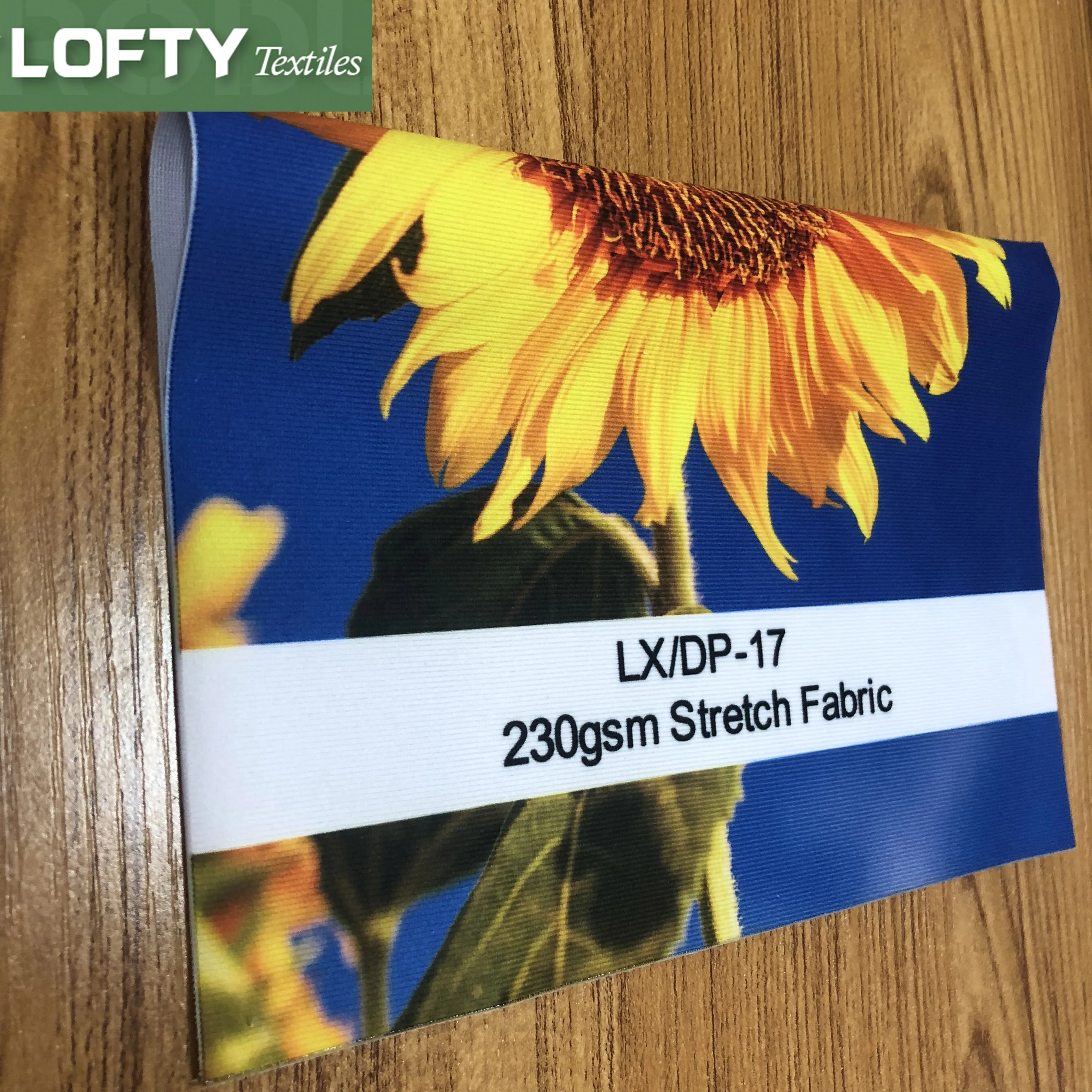 230gsm Dye sublimation transfer stretch fabric for exhibition tension displays