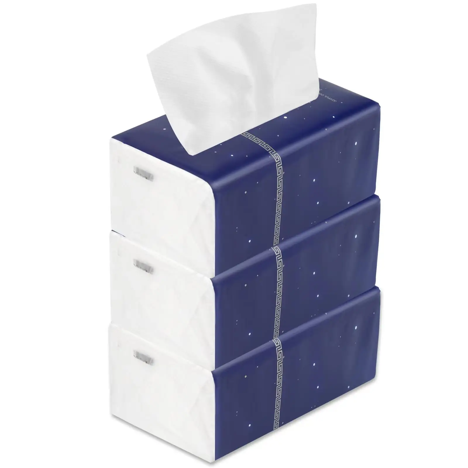 Disposable Soft 360 Sheets White Thicken Facial Napkins Custom Printed Facial Tissue