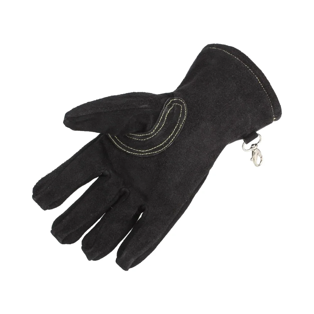 Hot Leather Gloves Safety Gloves Anti-Cut Anti-Slip Anti-Static Anti-Heat Anti-Vibration Protections Free Welding Gloves
