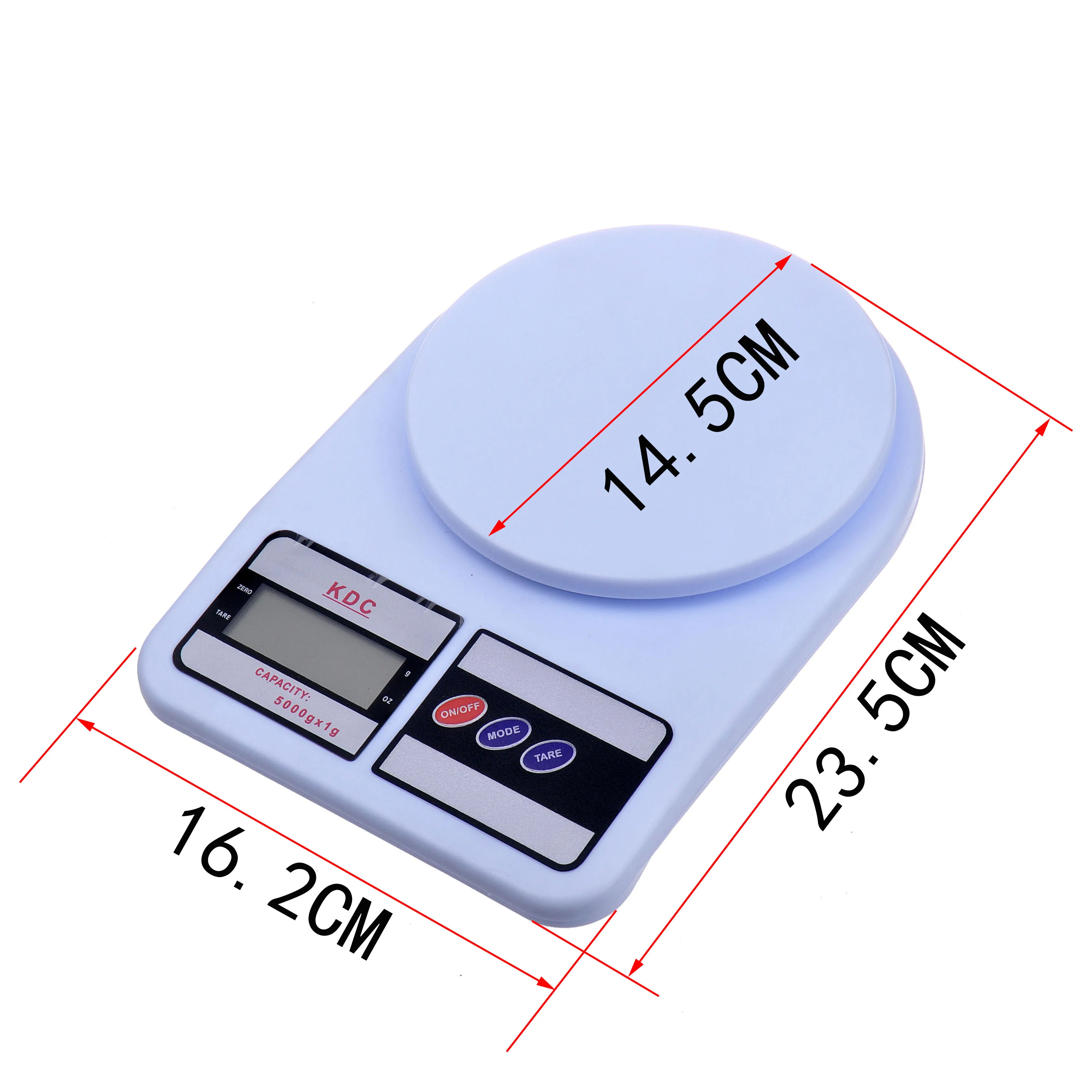 Factory Supply Color Customize Hot Selling 5kg Electronic Stainless Steel Digital Kitchen Scale
