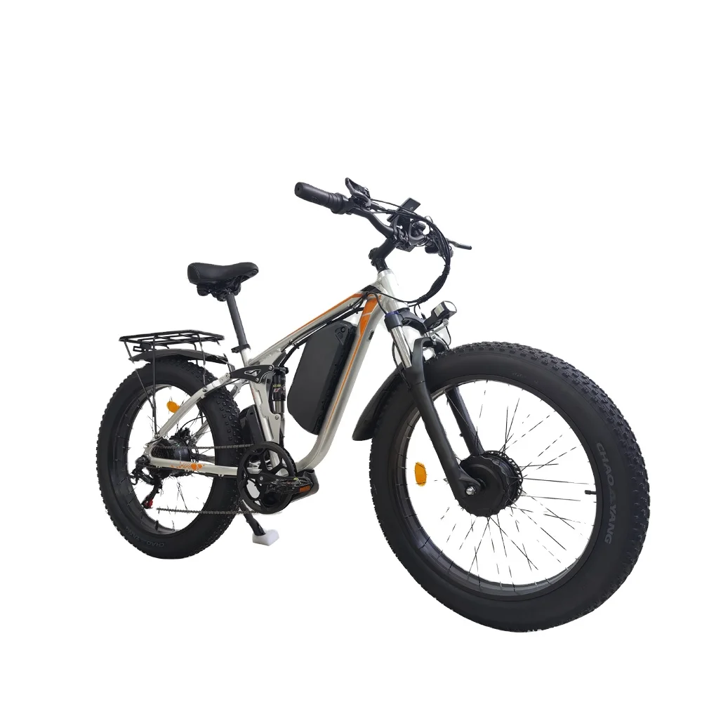 Dokma D-V3 48v 2000W dual motor motion high speed E bike electric bicycle with seat for Cycling competition