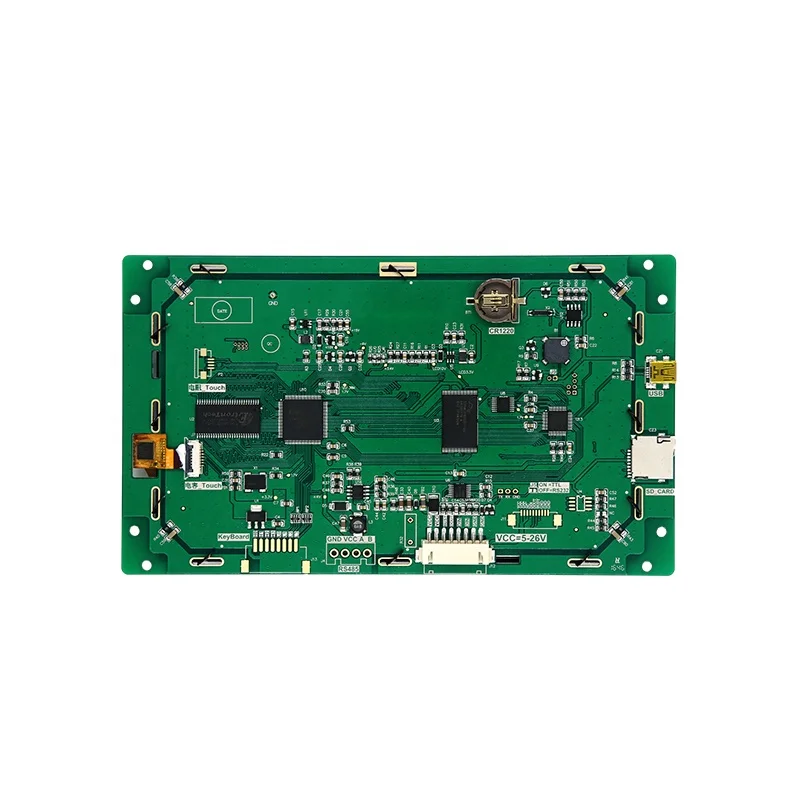 DACAI  7' TFT  UART LCD Module  DC80480B070_05CF_RTC  Industrial serial screen for industrial display PLC