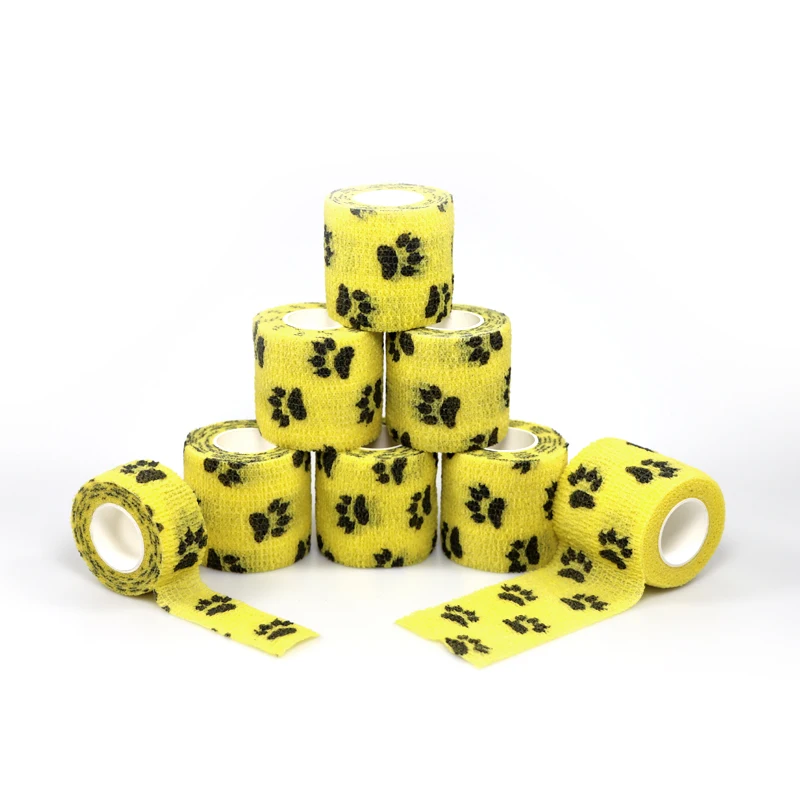 Wholesale price customized size tapes adhesive bandages cohesive bandages