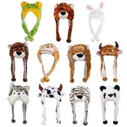 Adult Kids Winter Cute Plush Animal Character Beanie Hat with Animals hat Wool Ski Cute Cat Ears Winter Hat