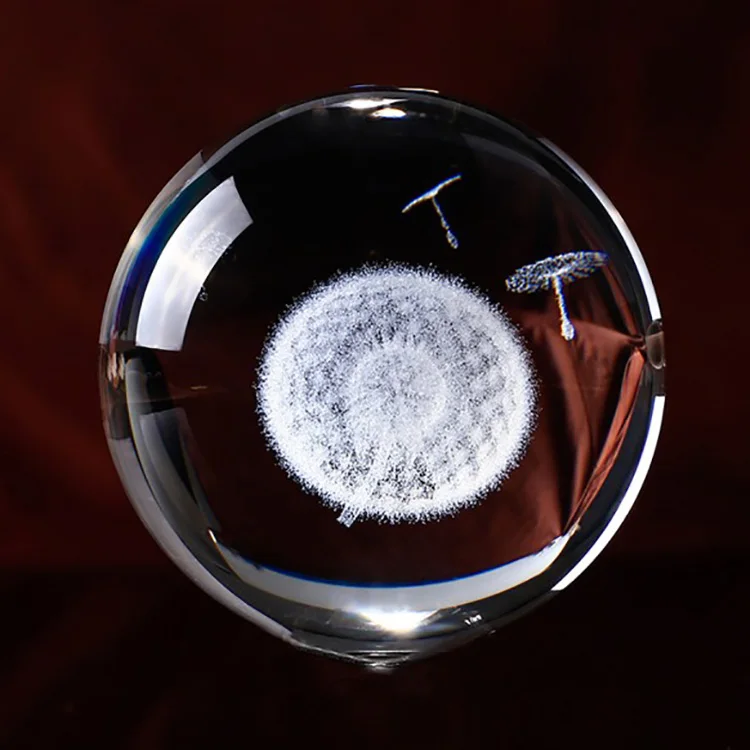 Custom logo Creative Christmas gifts glass snow crystal ball Poly resin cartoon animal ball