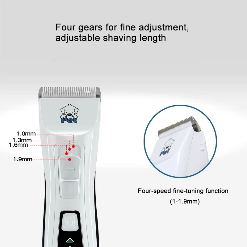 automatic household rechargeable dog pet hair trimmers set kit dog grooming trimmer pet grooming clippers