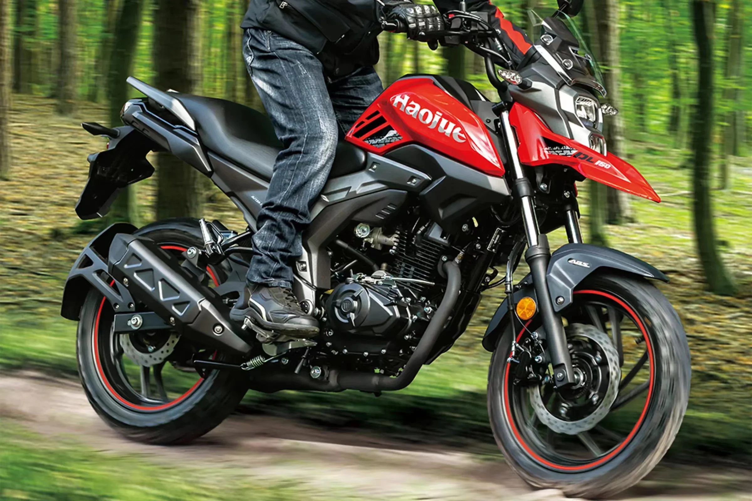 Haojue High-speed Motorcycle DL150CC Single Cylinder Air-cooled Rally Car Travel Gasoline Driven Multiple Colors 100-200CC