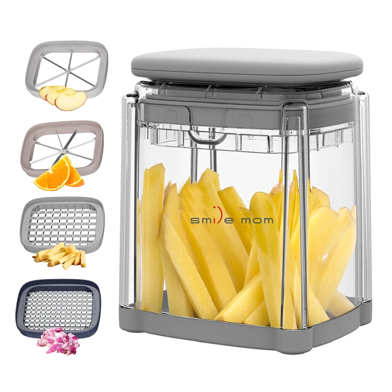 Food Chopper Manual Hand Potato French Fry Cutter Potato Cutter for Fries