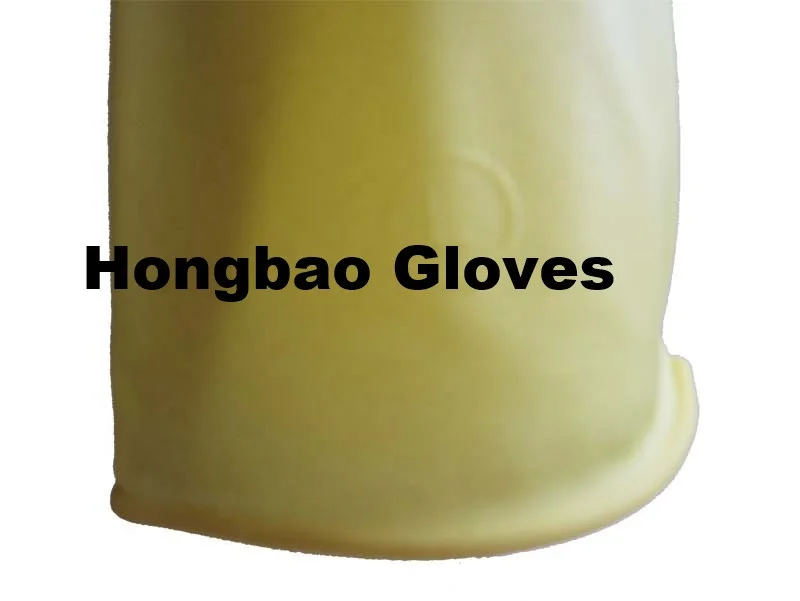 70g cream landry rubber latex gloves HIGH QUALITY heavy duty  kitchen cleaning hand latex household gloves