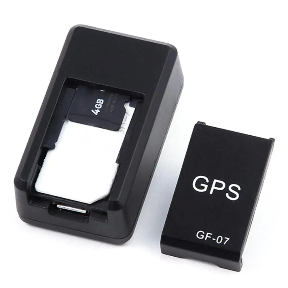 Животное в режиме реального времени локатор Para пер с GPS Mascotas GSM LBS Wi-Fi отслеживание вызовов воспроизведения Диктофон мини GF07 собака трекер