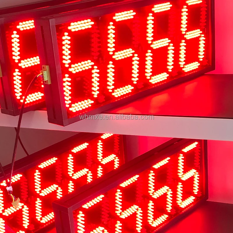 Miaoxin Intelligent RS485 Serial Port Digital LED Two Sided Segment Digit Display
