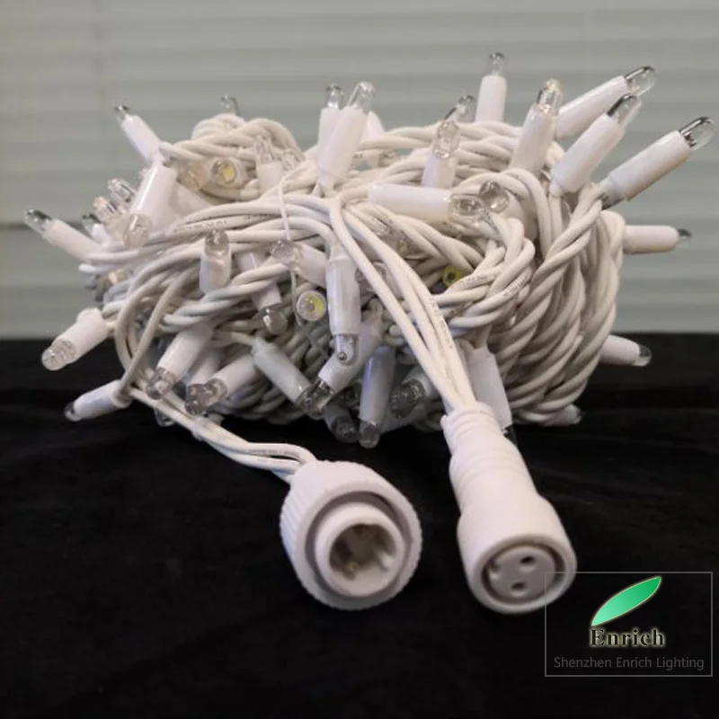 Waterproof Event Wedding Lighting Led Rubber String Lights Christmas Fairy Light with different lengths