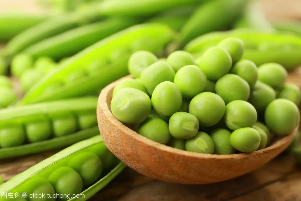 ready to eat Hot Sale Fried Sea Salt Green Peas Chinese Crispy canned Green Peas