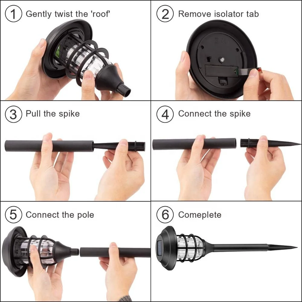 Competitive Price OEM China Wholesale Manufacturer Waterproof  Pathway Landscape Decoration LED Solar Lights Outdoor Garden