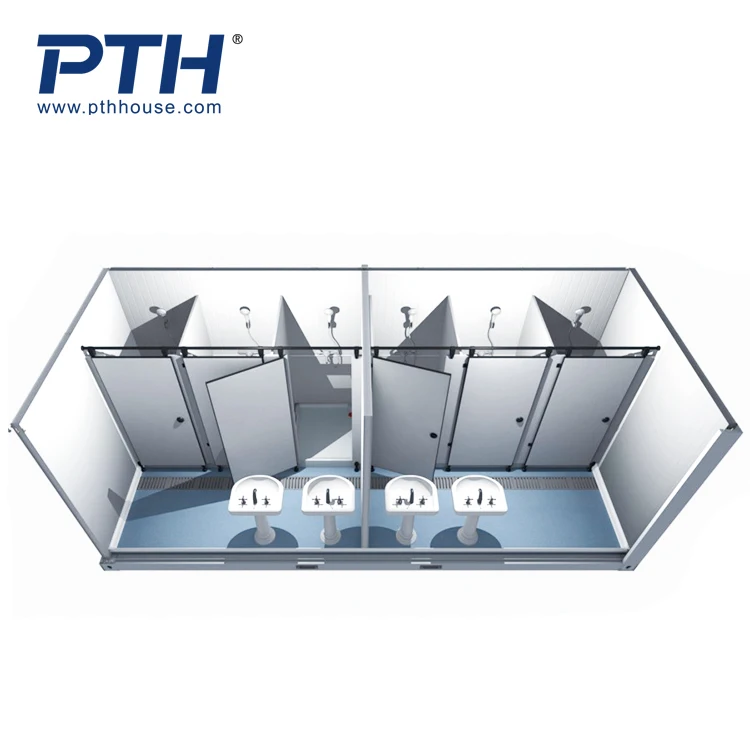  PTH контейнерный дом сборный модульный контейнерные дома 40 футов