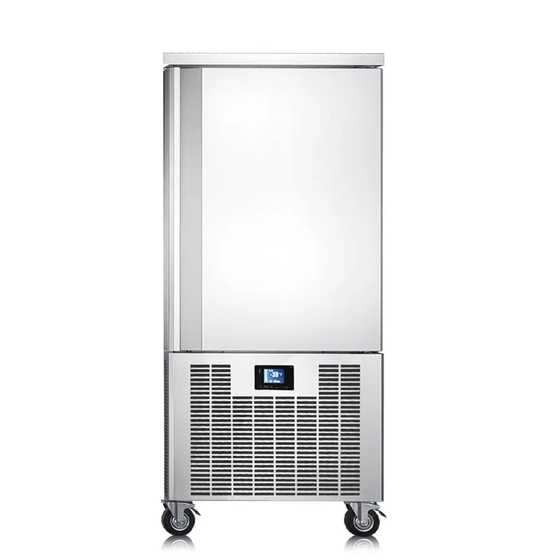 10 Trays Stainless Steel Rapidly Freezer Mini Blast Chiller for sale