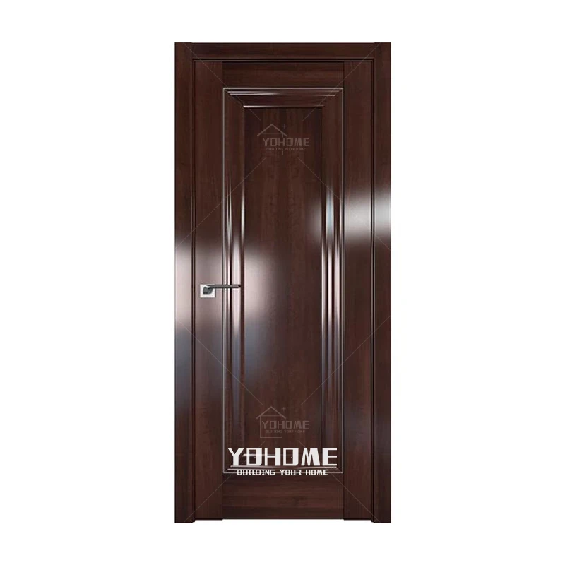 Spanish soundproof interior panel door solid natural wood door interior bedroom imports from China interior doors