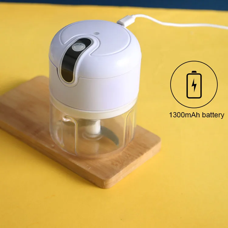 USB Charger Electric Vegetable Food Chopper Rechargeable Kitchen Food Processor