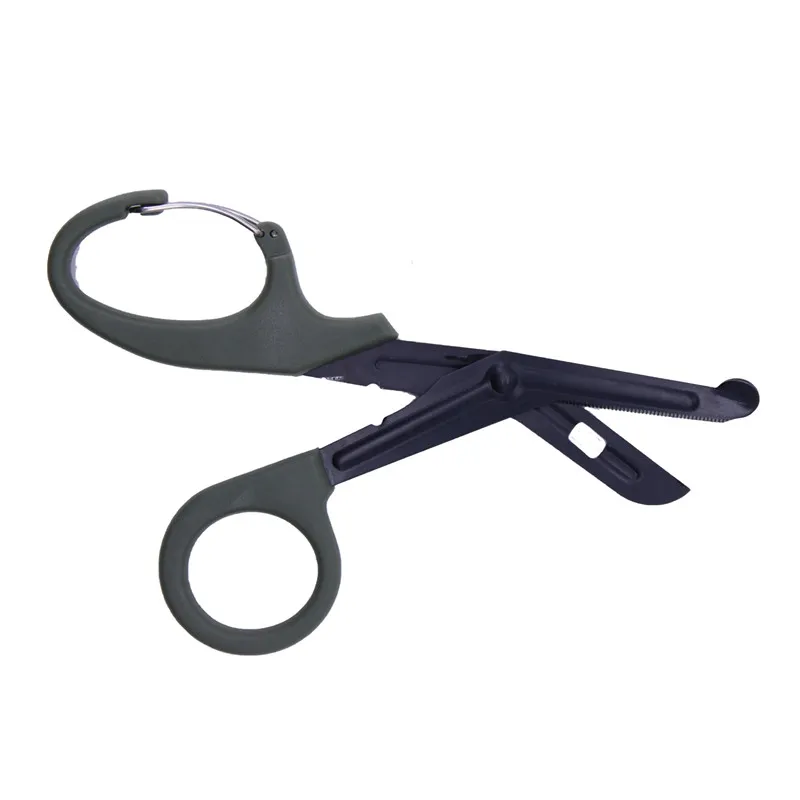 Factory Directly Supply Stainless Steel Bandage Shears Medical Emergency First Aid Kit Trauma Shears