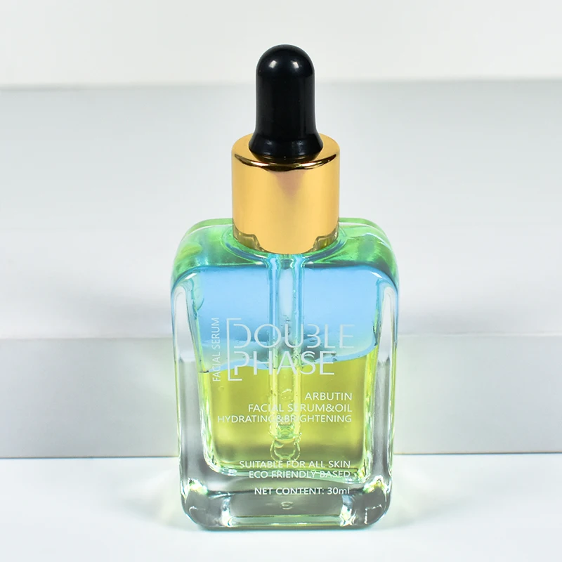 Dual phase Arbutin Serum+oil deep moisturizing serum double layer facial serum