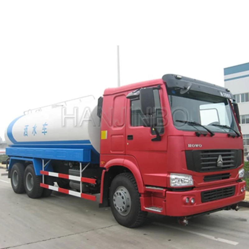  371hp топливный бак грузовика воды браузер с водяным насосом и шланг трубы полива спрей для