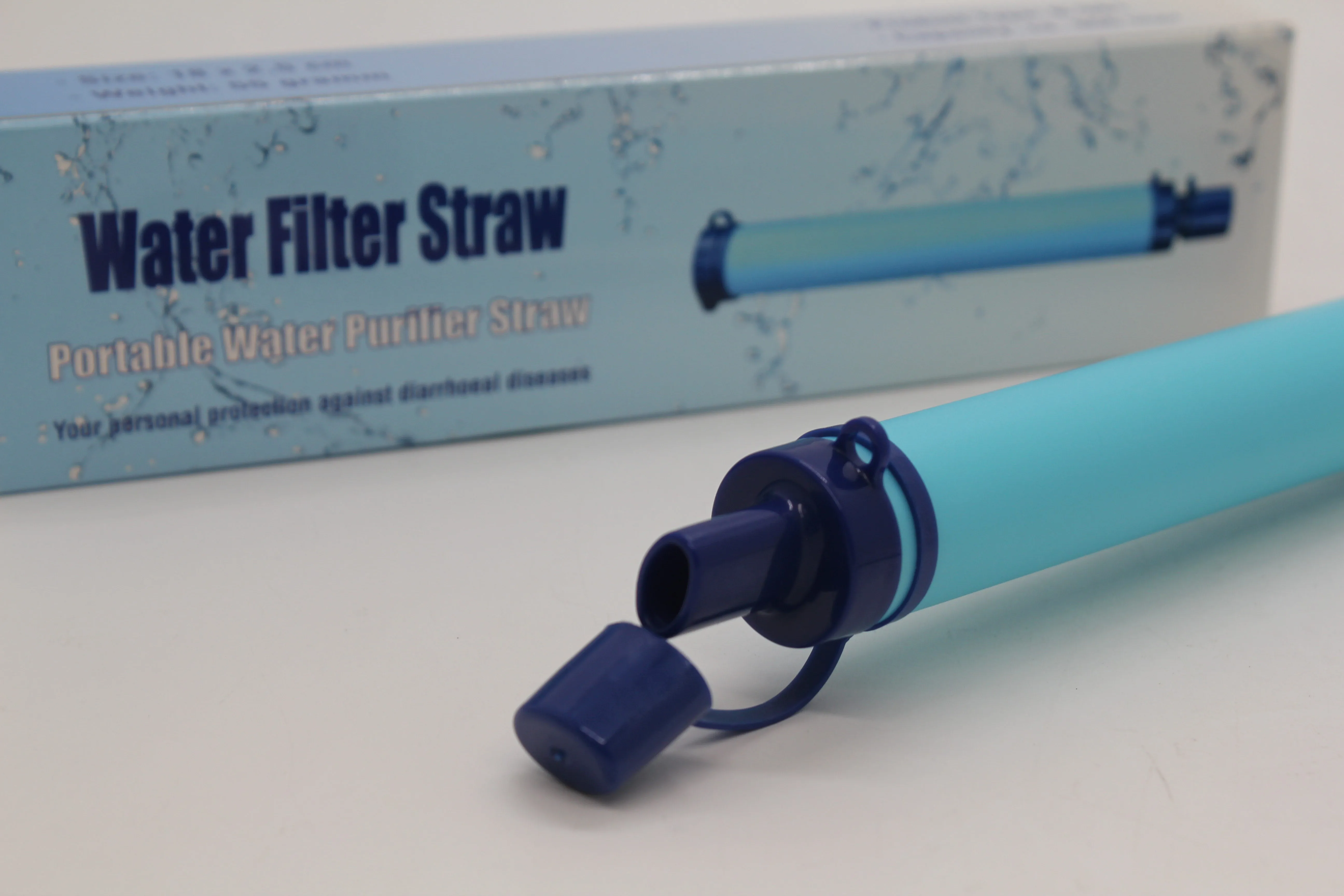 Portable Outdoor Pure Drinking Purifier Survival Emergency StrawWater Filter