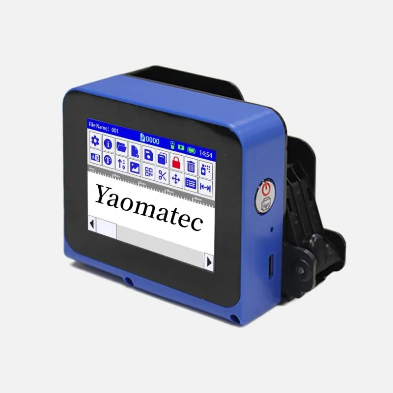 Yaomatec Cheap Price NEW Mini Portable Handheld Inkjet Printer  variable data printing machine usb data cable machine