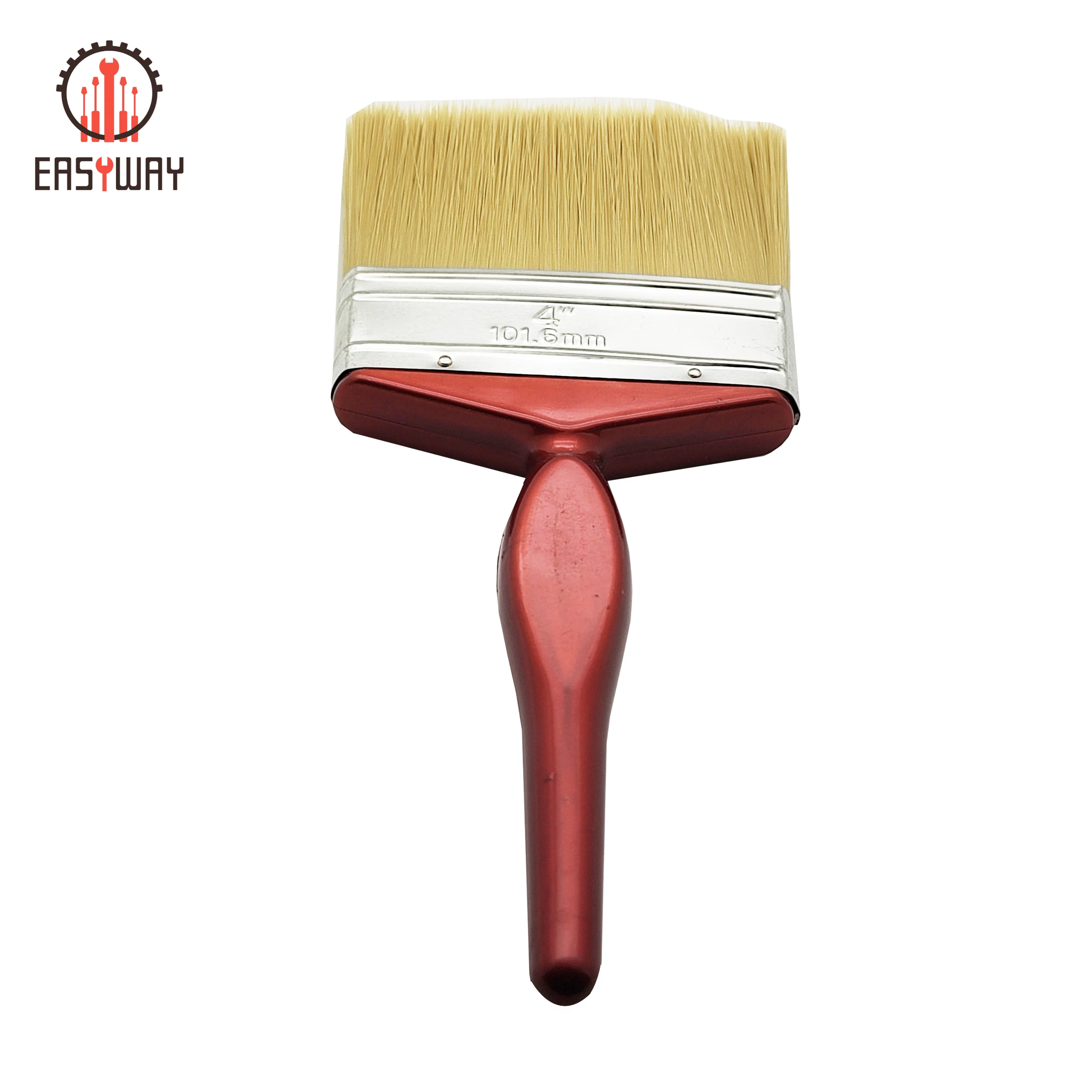 Manufacturer Direct Sales Bristle Wall Painting Brush Set Varnished Wooden Handle Paintbrush