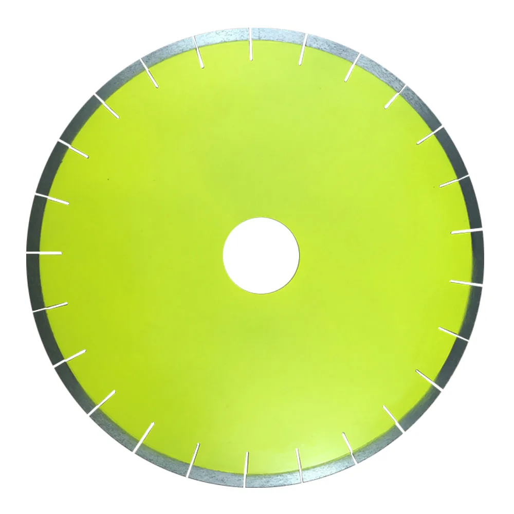 Silver Welded Segment Circular Silent Core Diamond Saw Blade For Dekton Cutting