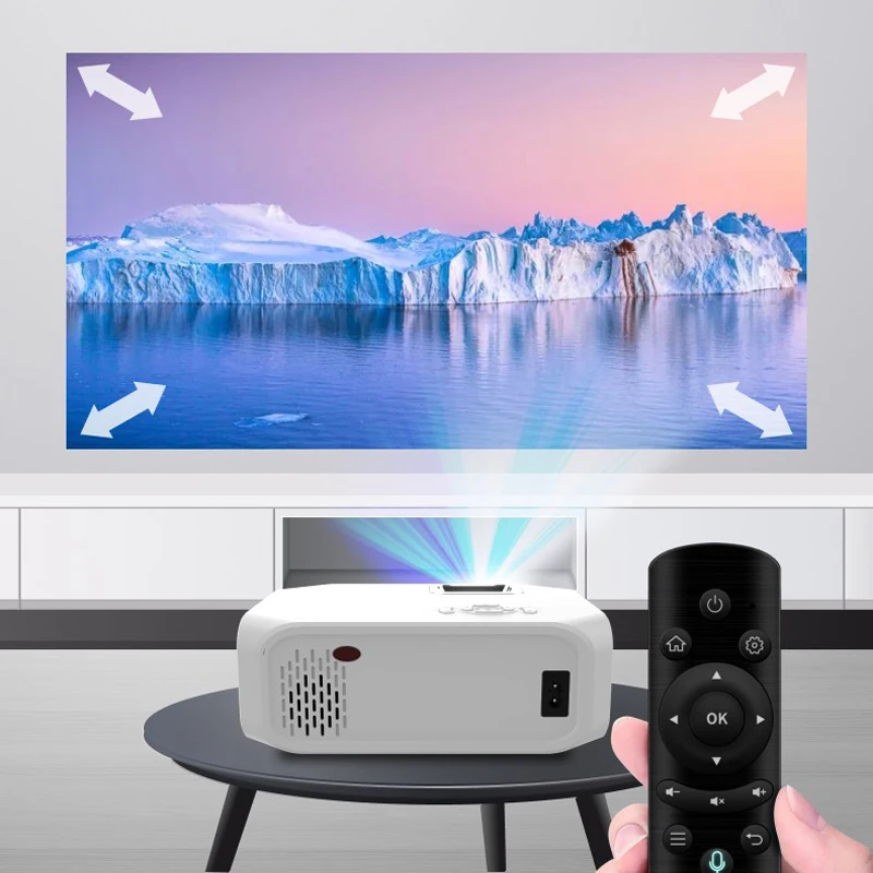 laser tv projector 4k  formovie home portable smart projector proyector android wifi con roku