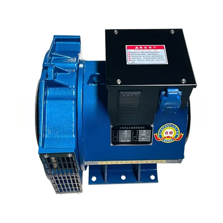 Double/Single Brushless Synchronous Ac Alternators Generators Power Electric Dynamo Price