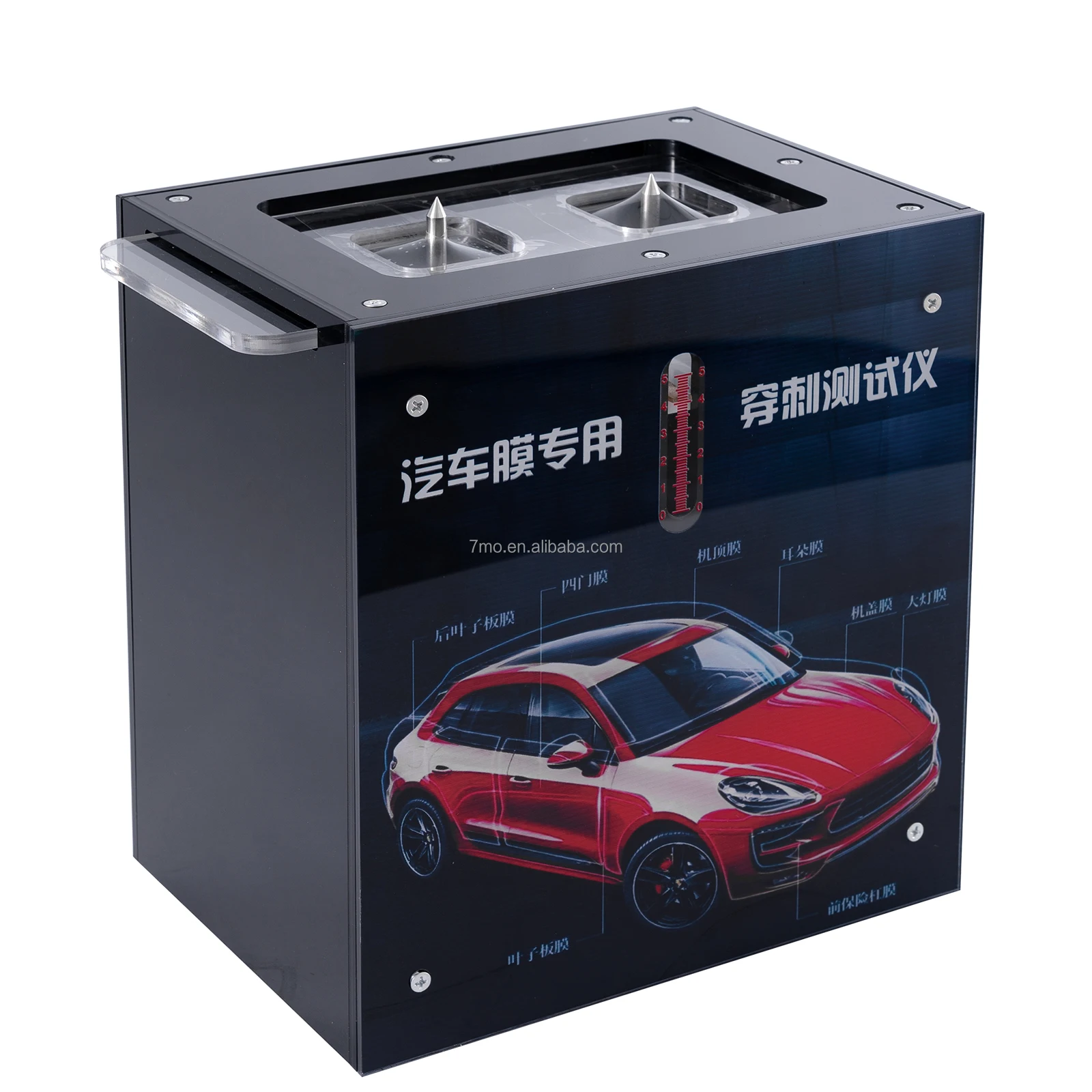 7mo Automatic PPF Window Wrap Film Strength Tester Machine Paint Protection Film Puncture Tester Instrument Testing