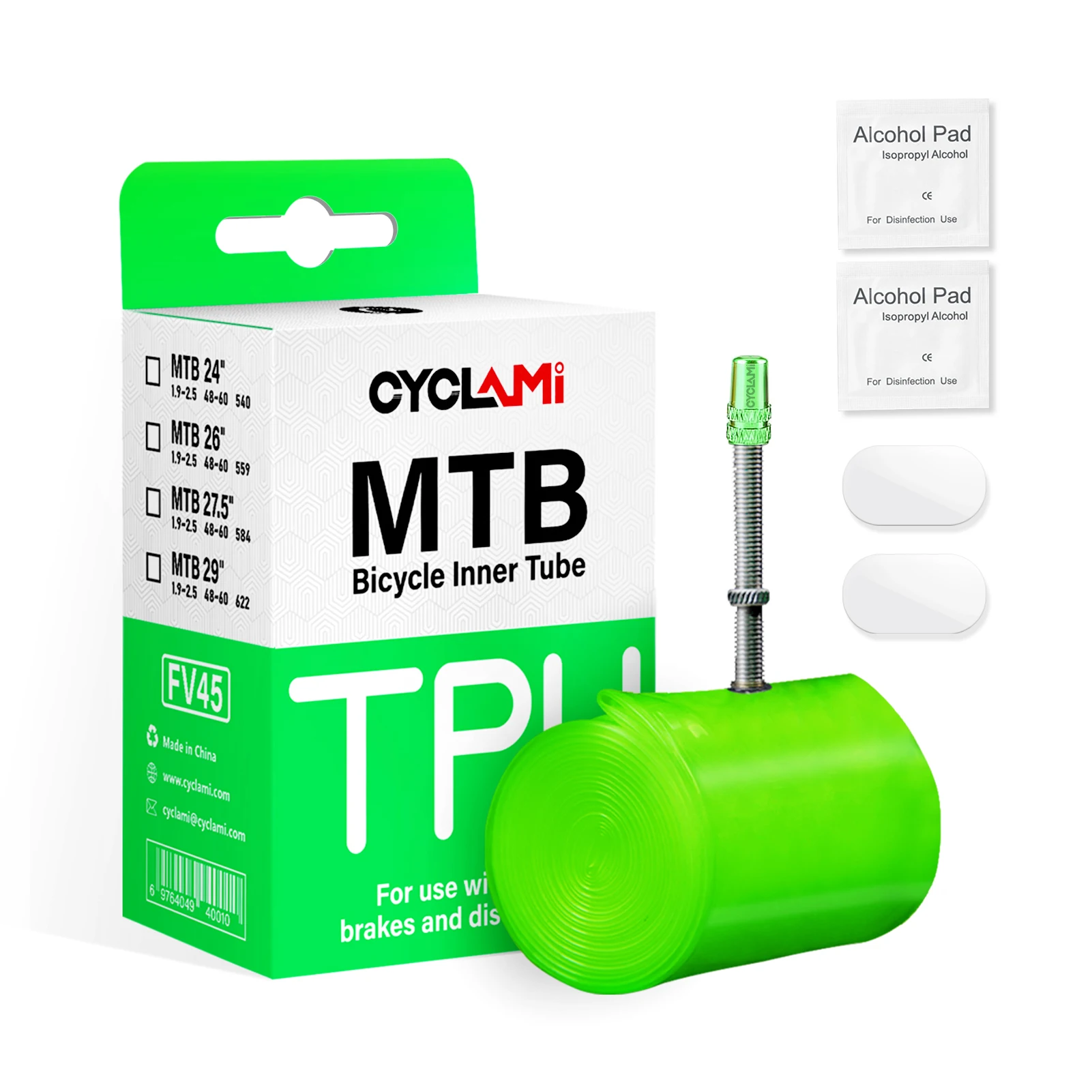 Циклами внутренняя трубка TPU MTB дорожный велосипед 700C 45 мм 60 80 для шоссейного велосипеда 18-32 26 27 5 29 дюймов велосипедные шины